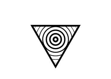 White Sacred Geometry Seal