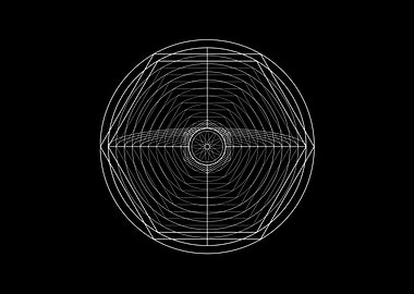 Minimalist Geometric Glyph