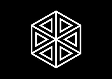 Black and White Glyph Rune