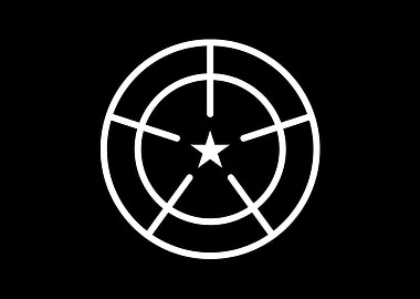 White Glyph Mandala Rune