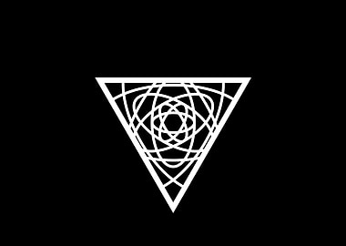 Black Glyph Mandala Rune