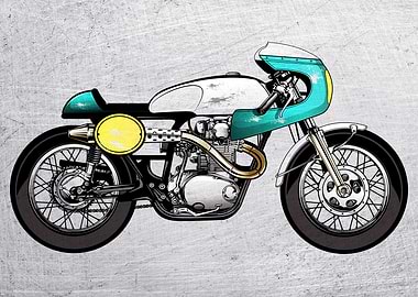 Motorbike Wall Poster 82