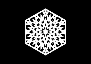 Black and White Geometric