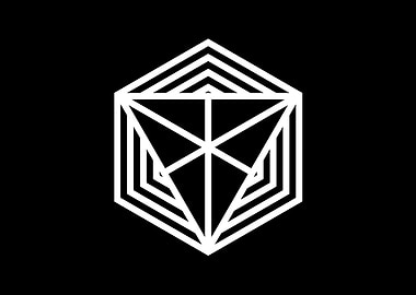 Black and White Glyph Rune