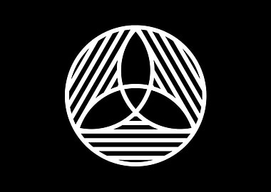 Black and White Glyph Rune