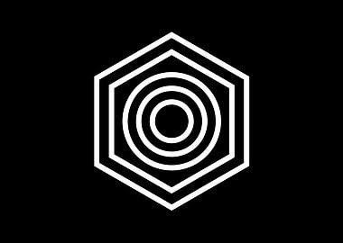 Black Glyph Mandala Rune