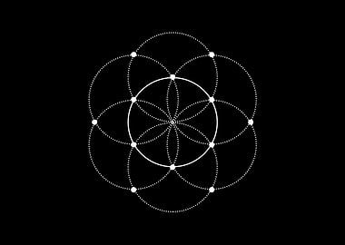 Black Geometric Glyph Rune