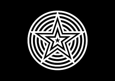 White Sacred Geometry Seal