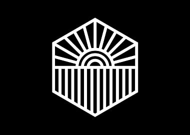 Black Glyph Mandala Rune