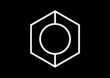 Black Sacred Geometry Rune