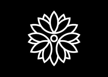 Black Sacred Geometry Rune