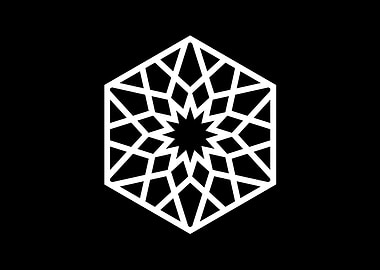 Black Glyph Mandala Rune