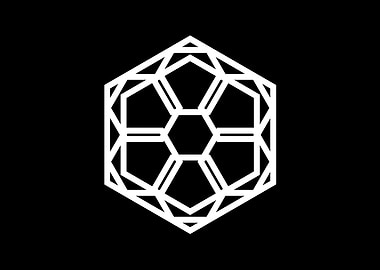 White Glyph Mandala Rune