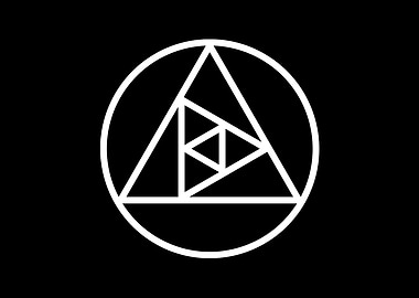 Black Glyph Mandala Rune