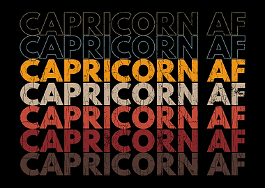 Capricorn AF Apparel For M