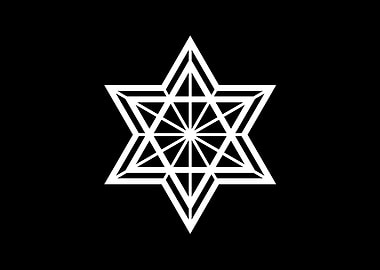 White Glyph Mandala Rune