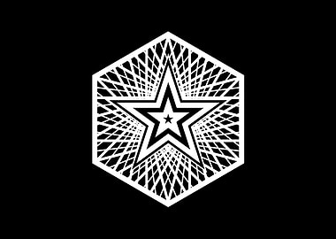 Black and White Geometric