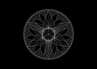 Minimalist Geometric Glyph