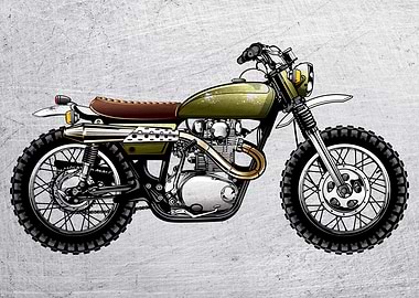 Motorbike Wall Poster 83