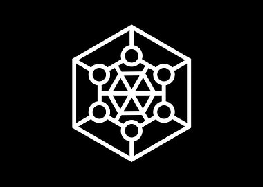 White Glyph Mandala Rune