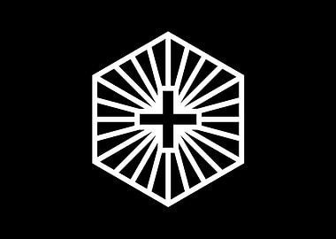 White Glyph Mandala Rune