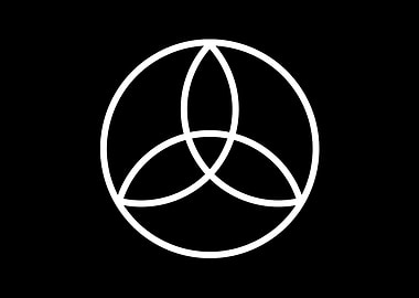 White Glyph Mandala Rune