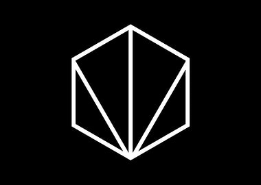 Black Sacred Geometry Rune