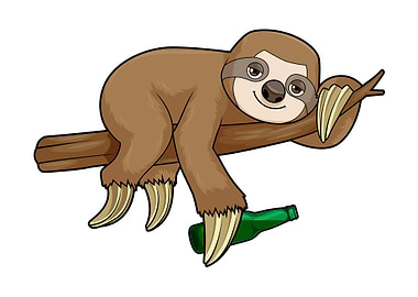 Sloth Beer Beer bottle
