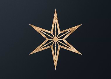 Gold Glyph Mandala Rune