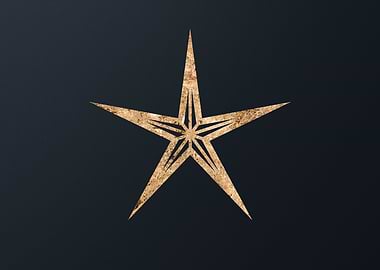 Gold Magic Seal Sign Sigil