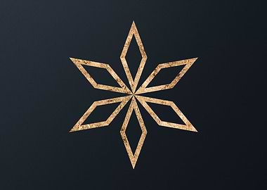 Gold Magic Seal Sign Sigil