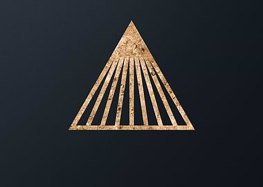 Gold Magic Seal Sign Sigil