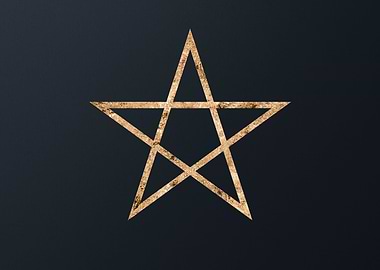 Gold Geometric Glyph Sigil