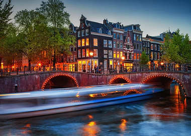 Evening in Amsterdam