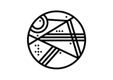 Black and White Geometric