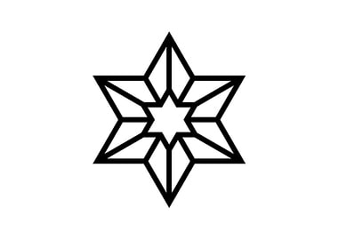 Black and White Geometric