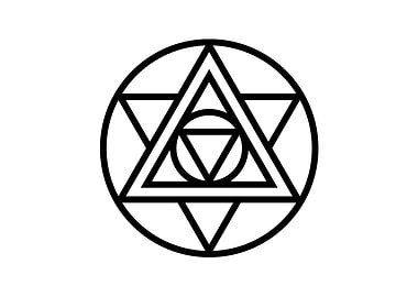 Black and White Geometric