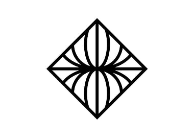 Black Geometric Glyph Rune