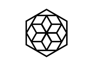 Black Sacred Geometry Rune
