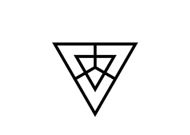 Black Glyph Mandala Rune