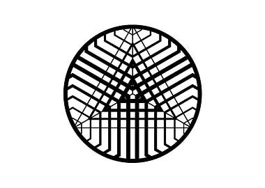 White Sacred Geometry Seal