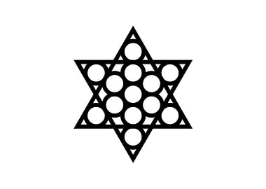 Black and White Glyph Rune