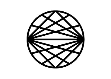 White Glyph Mandala Rune