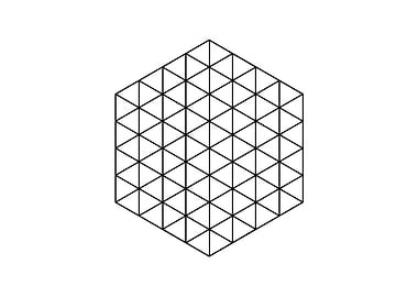 Black Geometric Glyph Rune