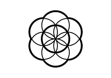 Black and White Glyph Rune