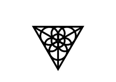 Black and White Glyph Rune