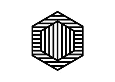 Black Geometric Glyph Rune