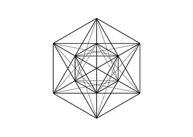 Black Sacred Geometry Rune