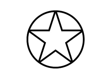 Minimalist Geometric Glyph