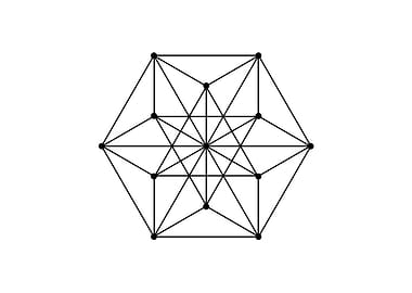 Black Geometric Glyph Rune